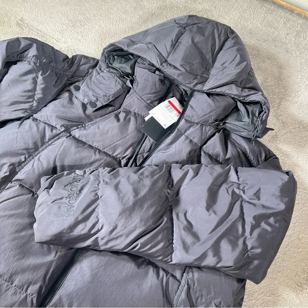 Nike‎ Air Jordan Down Jacket Therma Fit Anthracite FV7219-060 Men’s Size Large